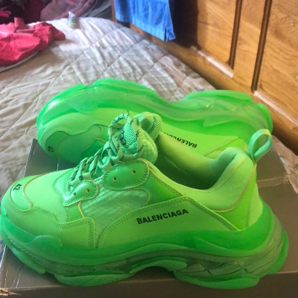 Balenciaga neon green